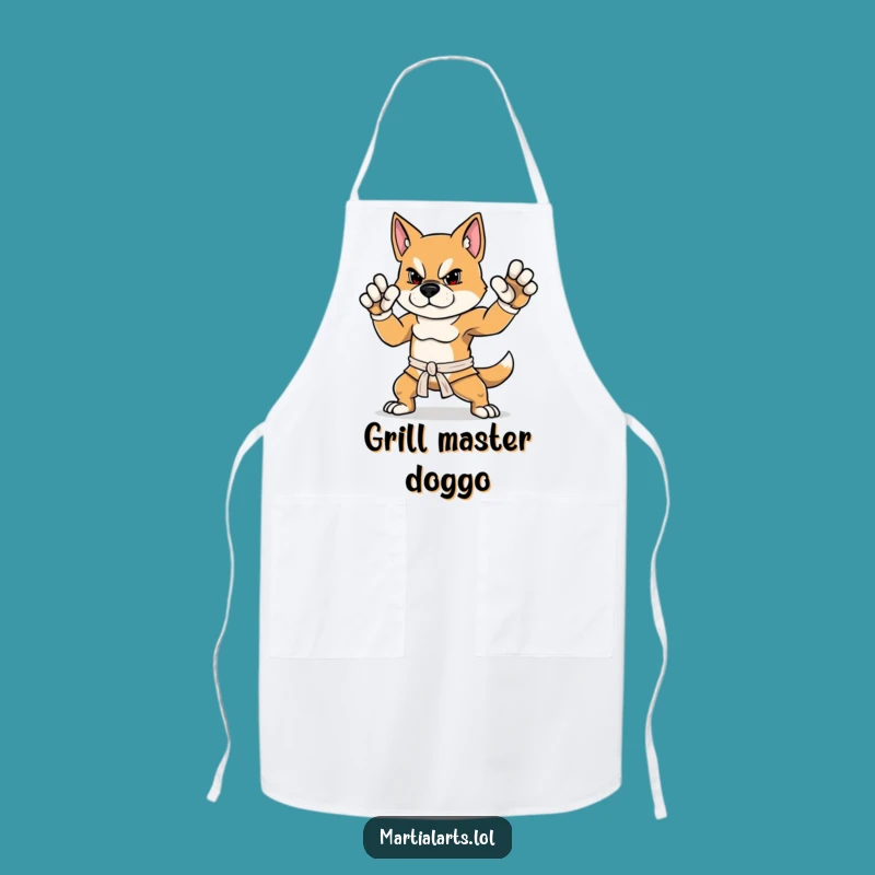 Funny Dog Apron: Serve Up Discipline and Laughs Funny Gift