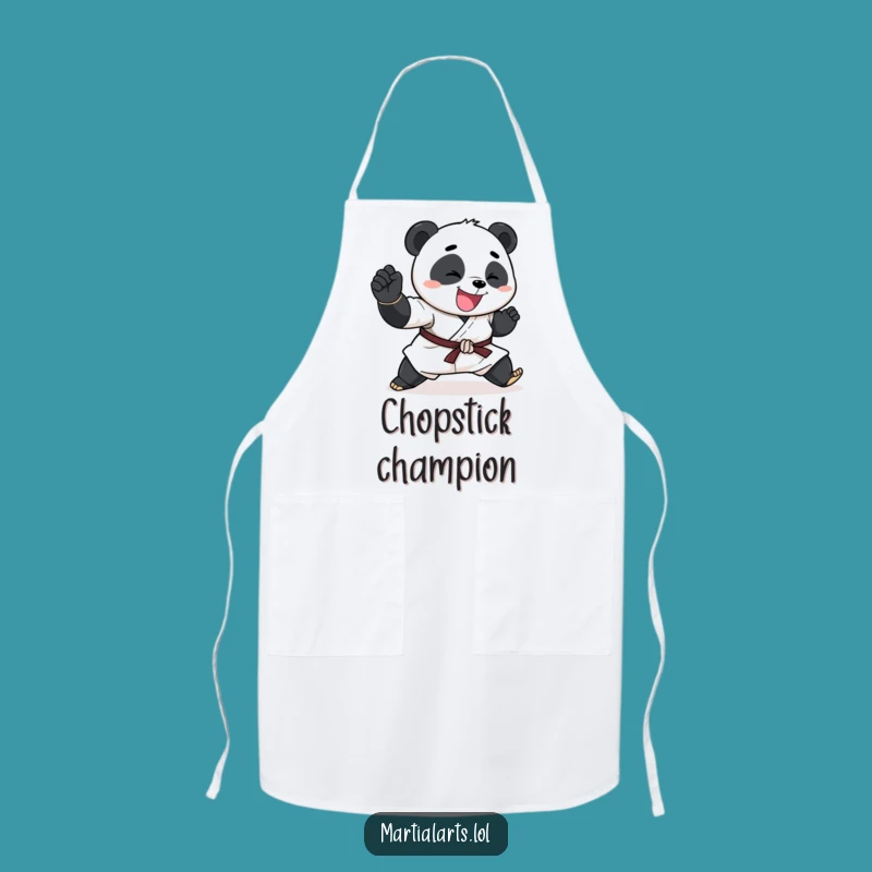 Funny Panda Apron: Chop Your Way Through Cooking Funny Gift