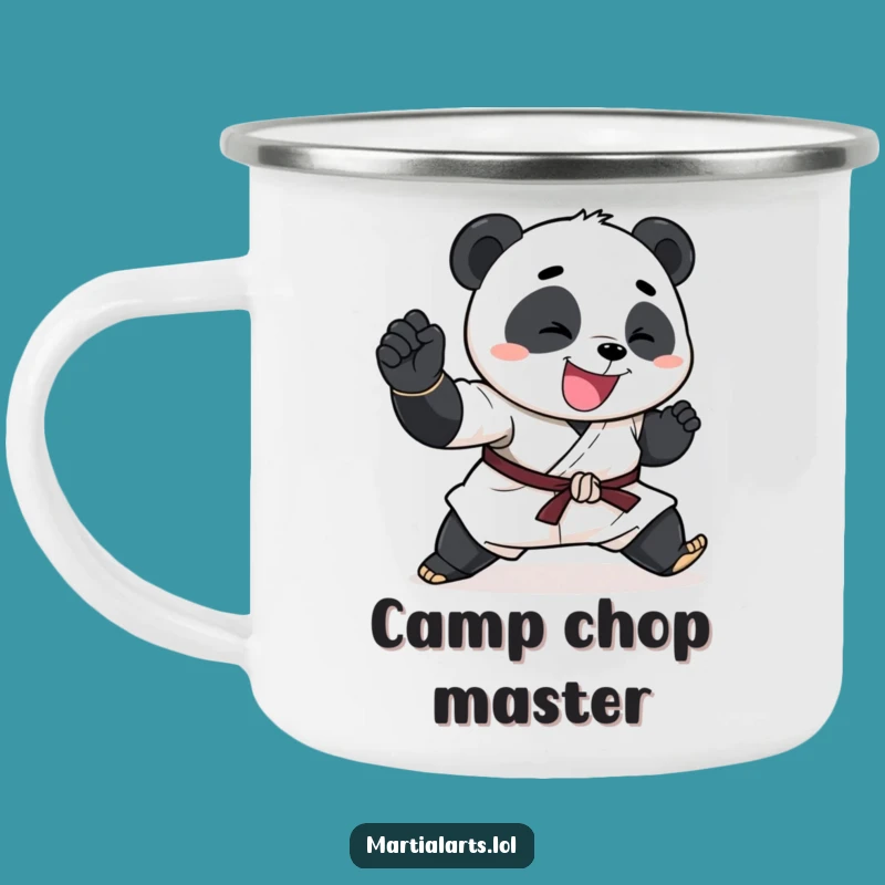 Funny Panda Camping Mug: Your Fierce Companion for a Hilarious Funny Gift