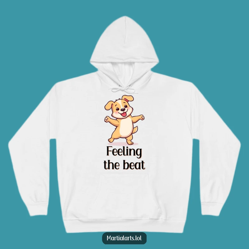 Cozy Funny Dancing Dog Hoodie: Spin into Comfort, Hilarious Gift