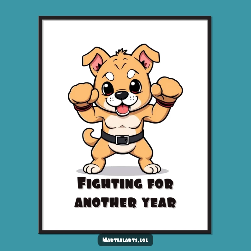 Free Printable Boxing Dog Wall Art: Funny Downloadable Decor for Any Room
