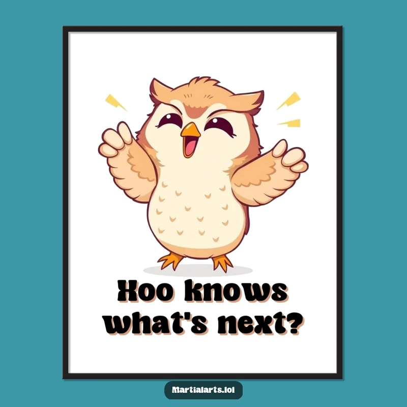 Free Printable Owl Wall Art - Funny Downloadable Decor for a Laugh!