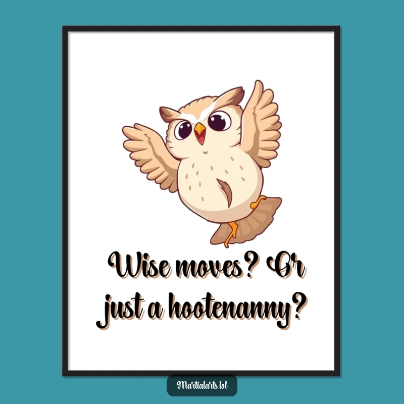 Funny Free Printable Owl Wall Art: Downloadable Art for a Laugh