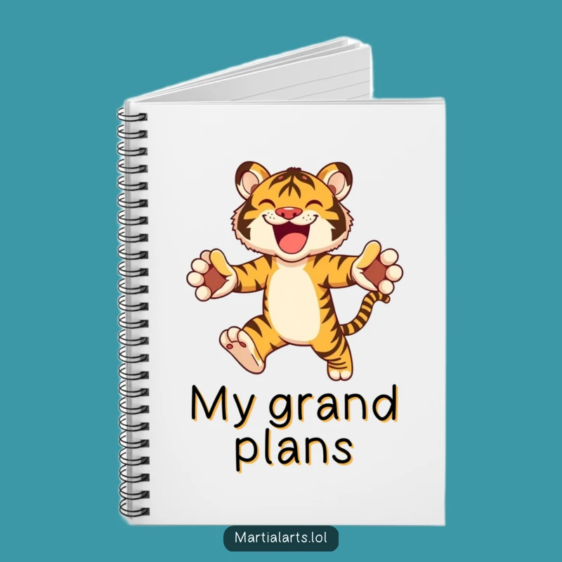 Funny Tiger Notebook: Journal Your Adventures with Joyful Style Gift