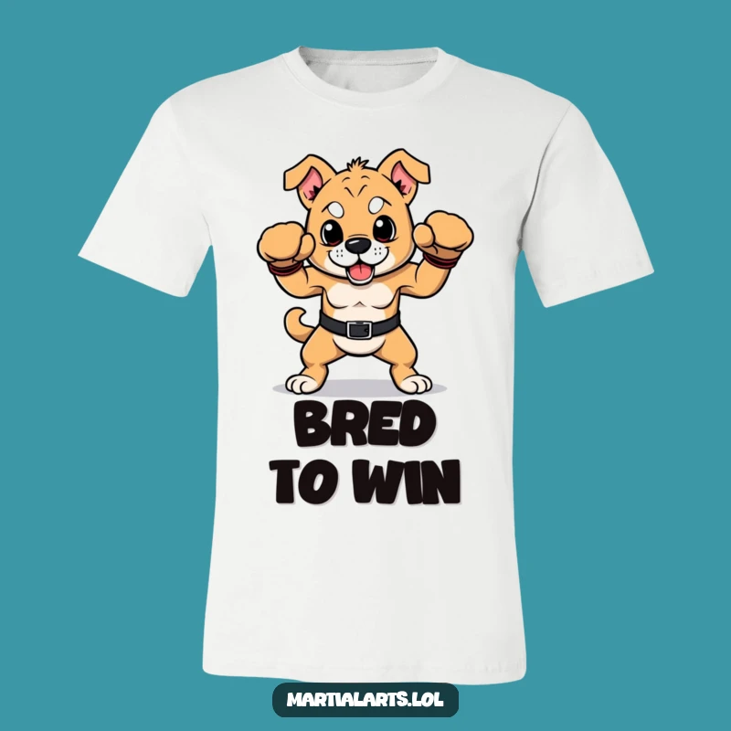 Funny Dog Boxer T-Shirt: Wear Your Victory in Hilarious Style!