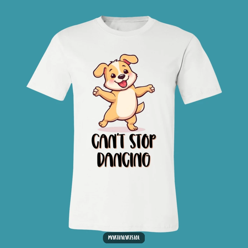 Funny Dancing Dog T-Shirt: Wiggle Your Way to Fun, Hilarious Gift