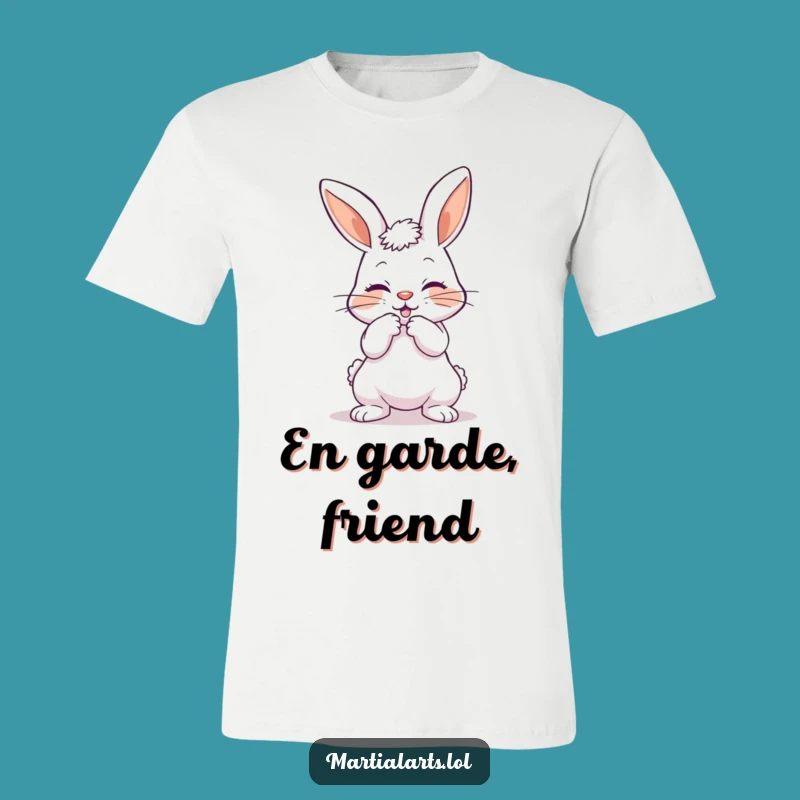 Funny Playful Bunny T-Shirt: Strike a Pose with Humor, Hilarious Gift